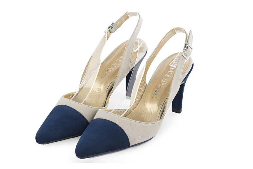 bleu marine dress shoes for women - Florence KOOIJMAN